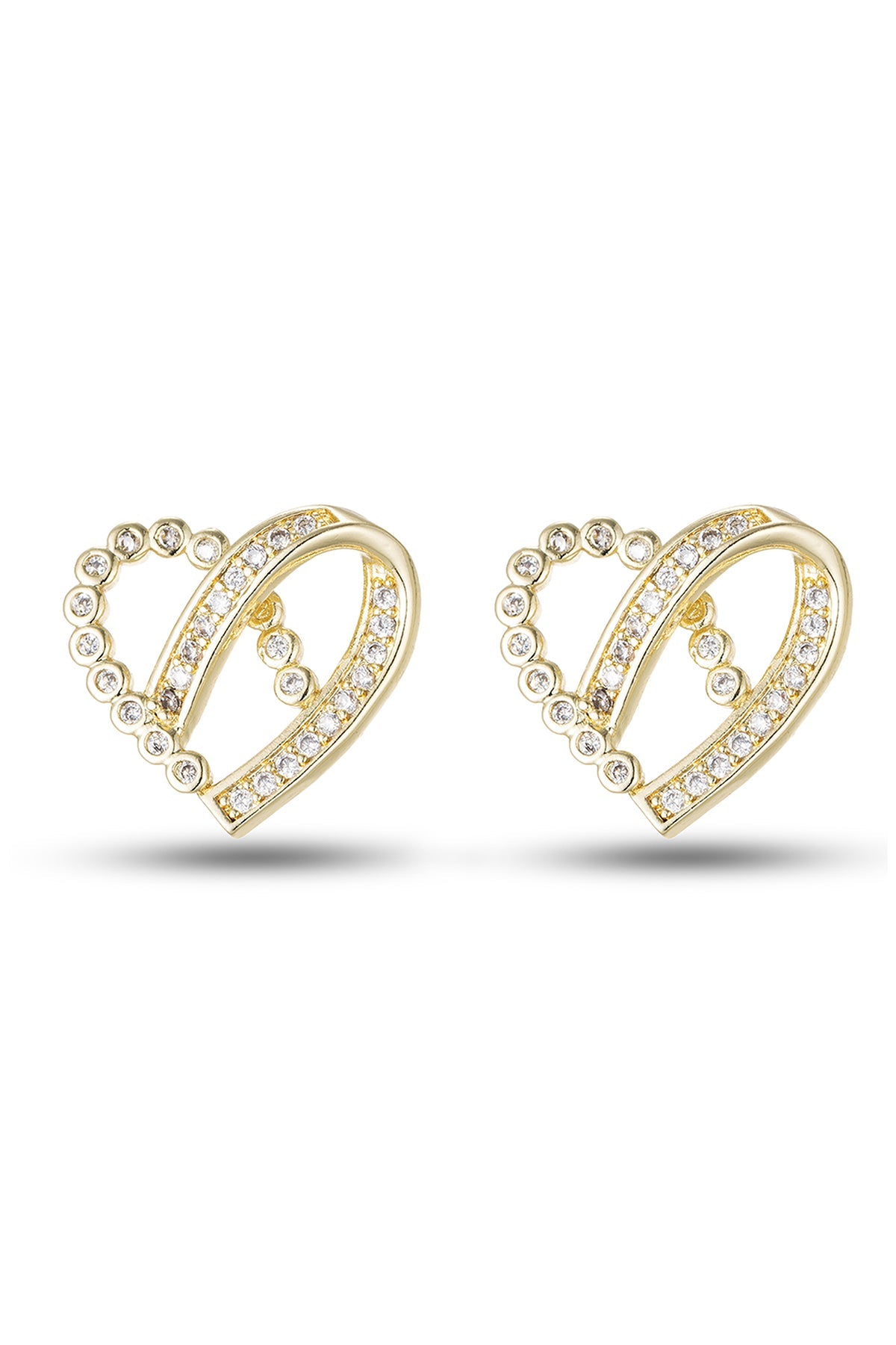 Scott Cashmere Exclusive Love Heart Earrings - Design-2