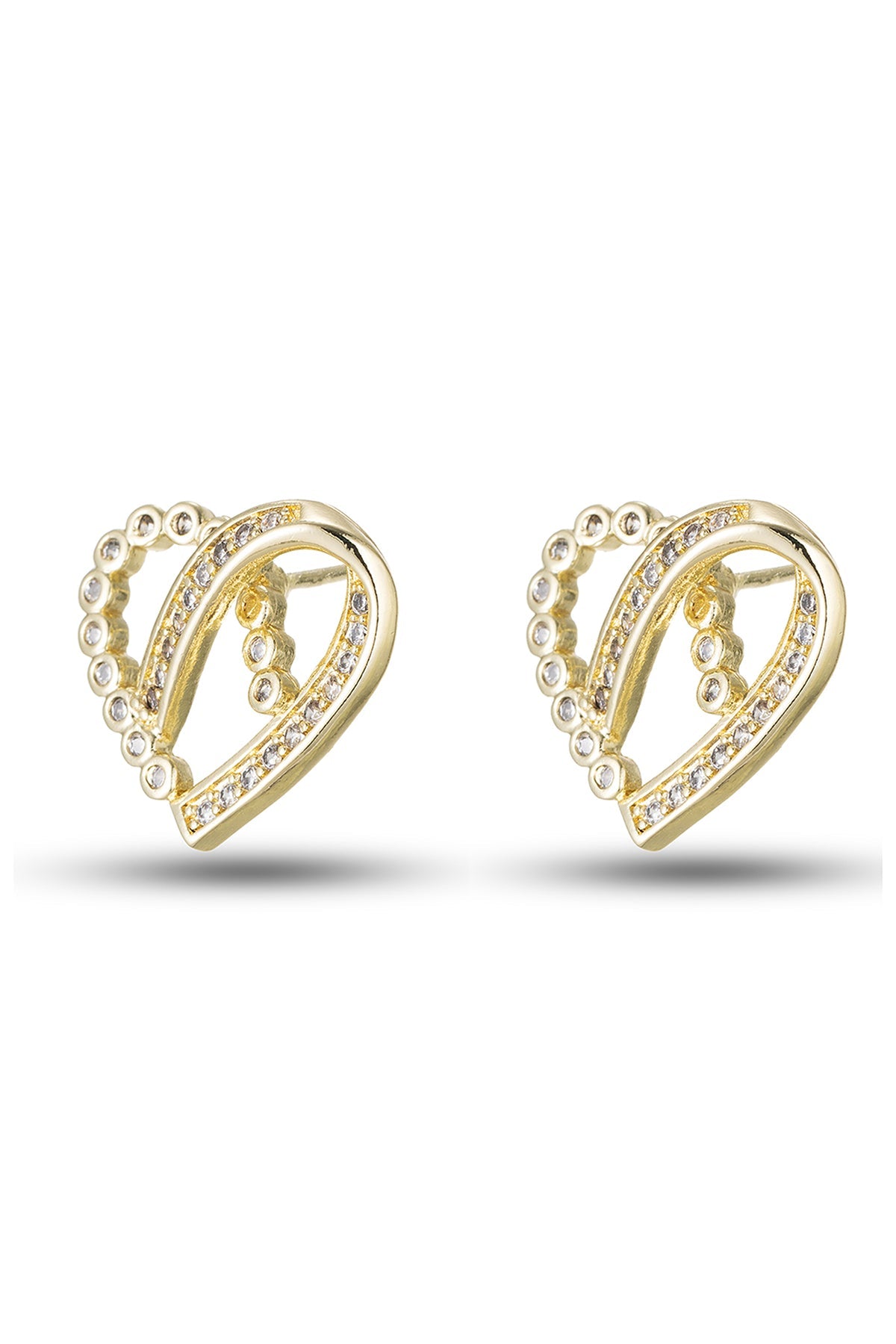 Scott Cashmere Exclusive Love Heart Earrings - Design-2