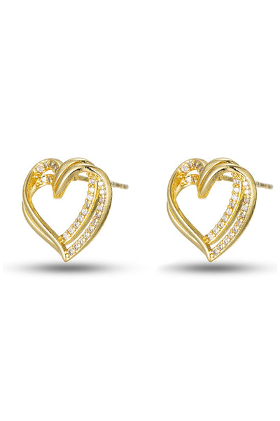 Scott Cashmere Exclusive Love Heart Earrings - Design-4