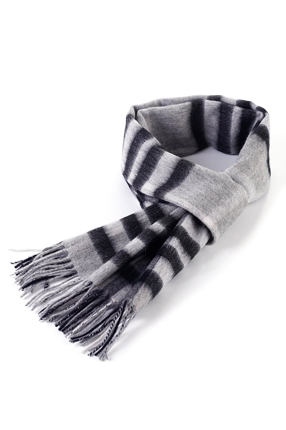 Cashmere Scarf DC Classic Grey Oversized Wrap