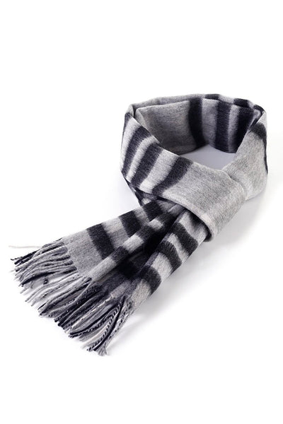 Scarf DC Classic Grey 100% Pure Lambswool
