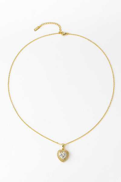 Scott Cashmere Heart-Shaped Pendant Necklace - Exclusive Design 3