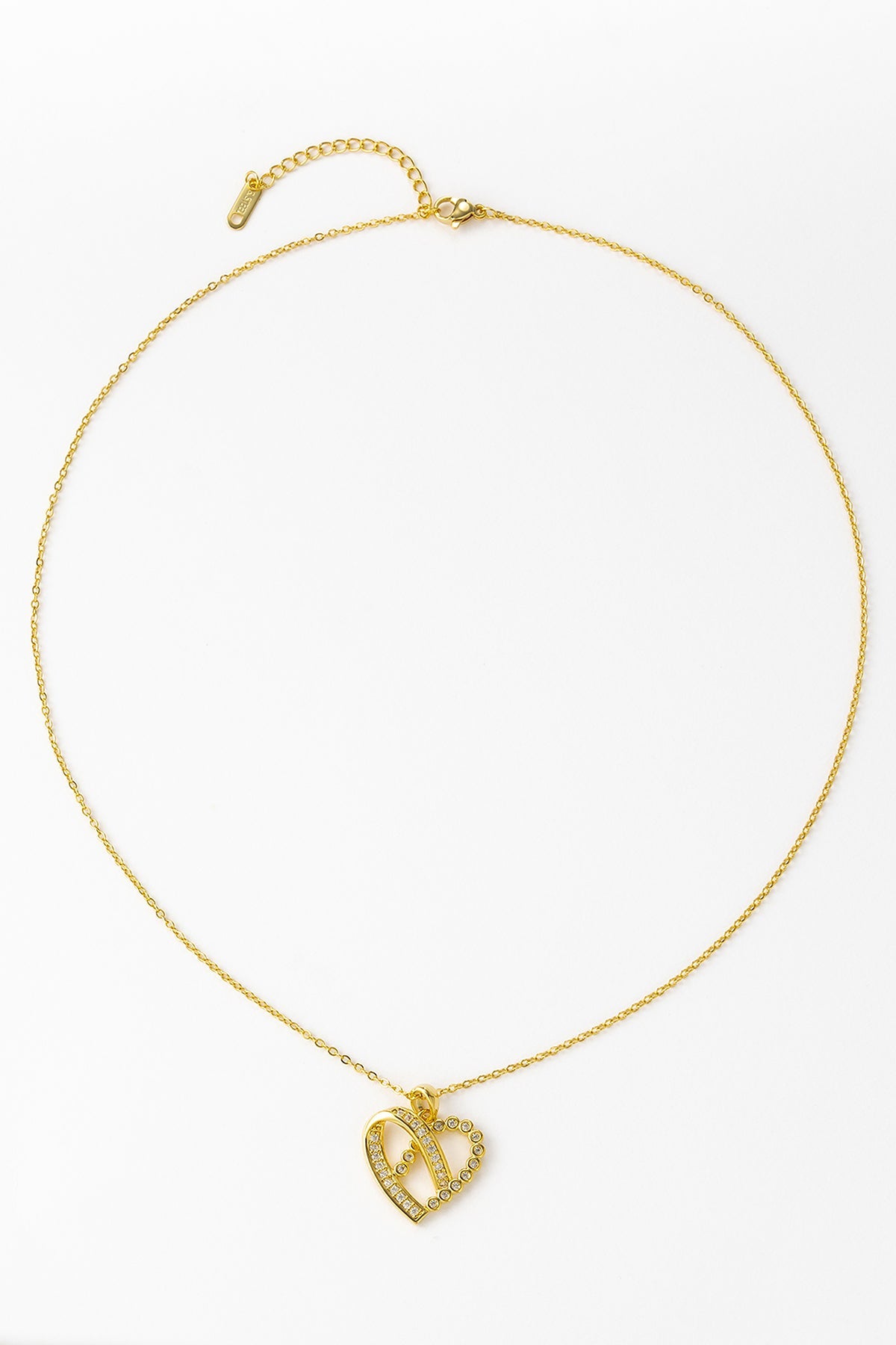 Scott Cashmere Heart-Shaped Pendant Necklace - Exclusive Design 4