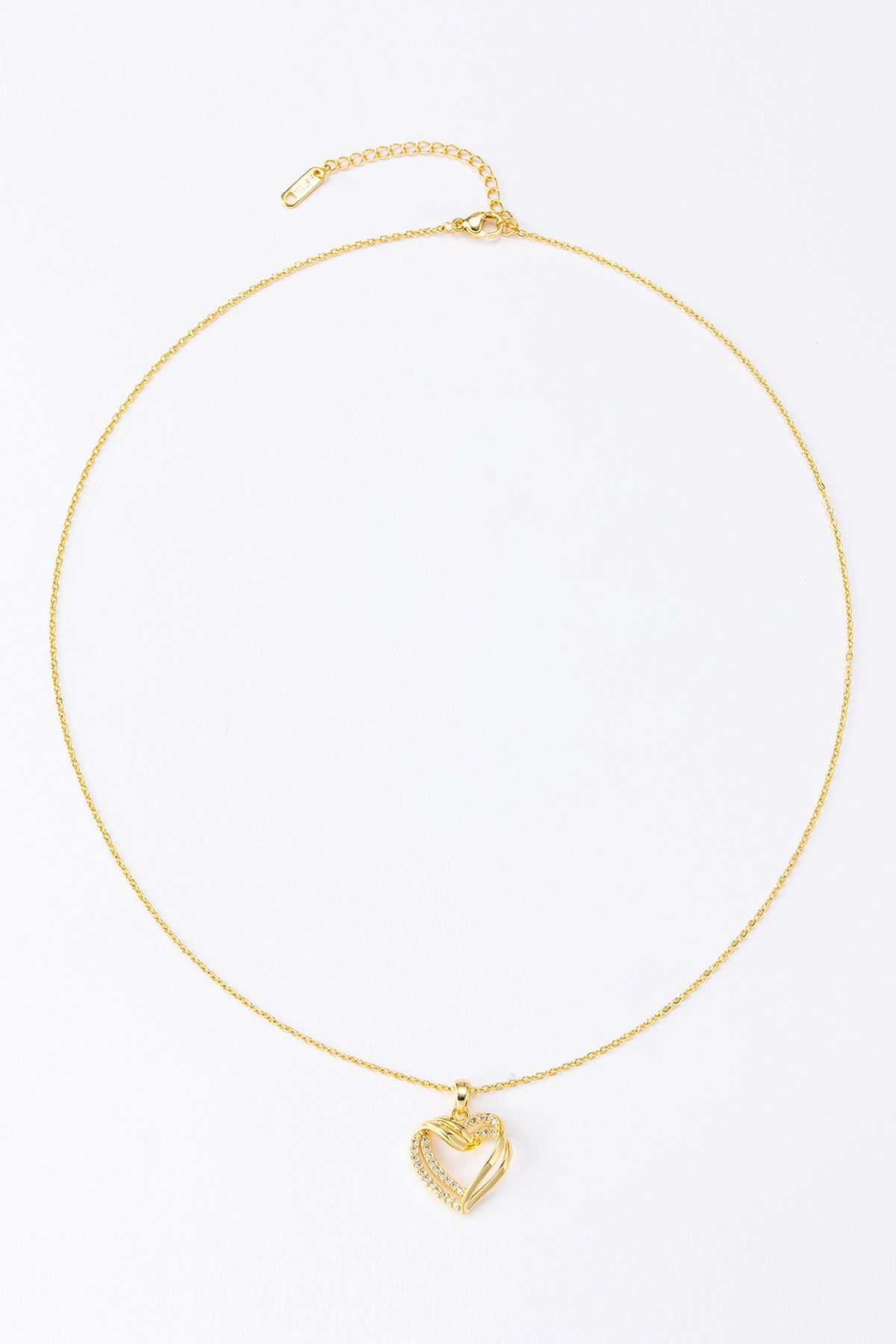 Scott Cashmere Heart-Shaped Pendant Necklace - Exclusive Design 7