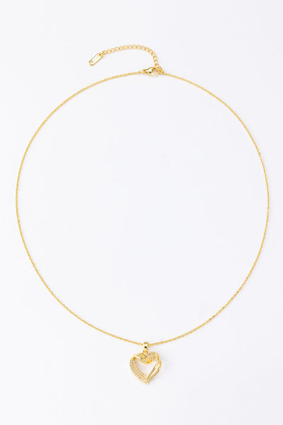 Scott Cashmere Heart-Shaped Pendant Necklace - Exclusive Design 7