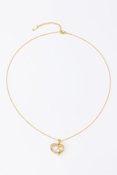 Scott Cashmere Heart-Shaped Pendant Necklace - Exclusive Design 8