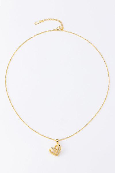 Scott Cashmere Heart-Shaped Pendant Necklace - Exclusive Design 9