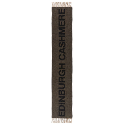 Edinburgh Charcoal Scarf 100% Pure Lambswool