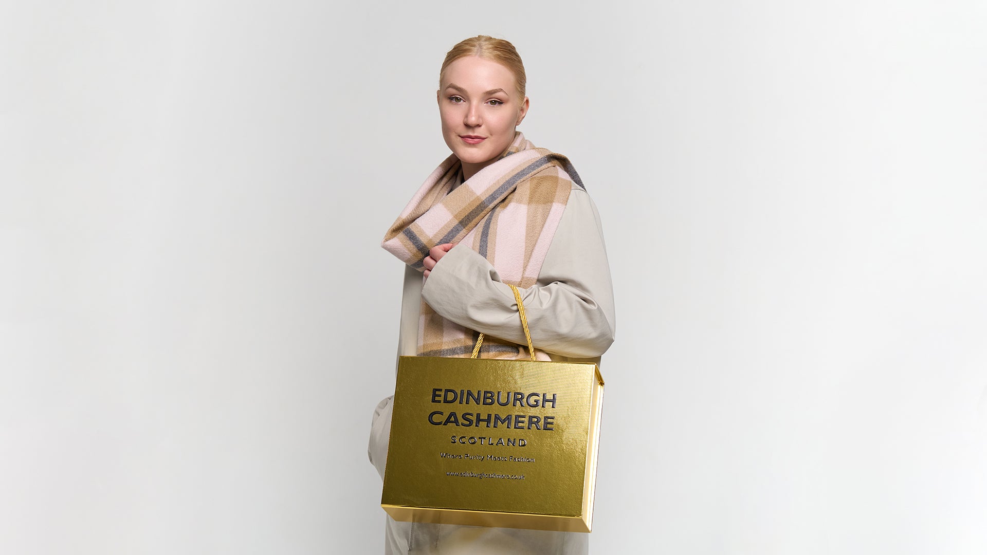 【極厚】Scott & Charters Low Gauge Cashmere Scott & Charters - Cable Car Clothiers