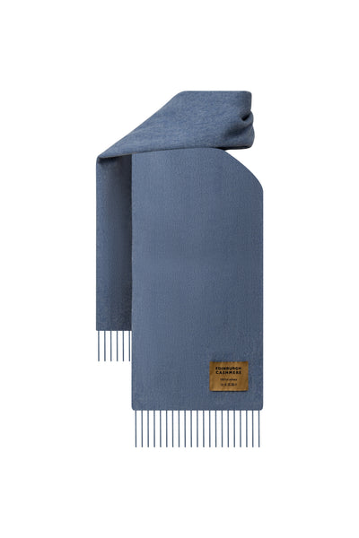 Plain Merino Wool Scarf Sky Blue 134