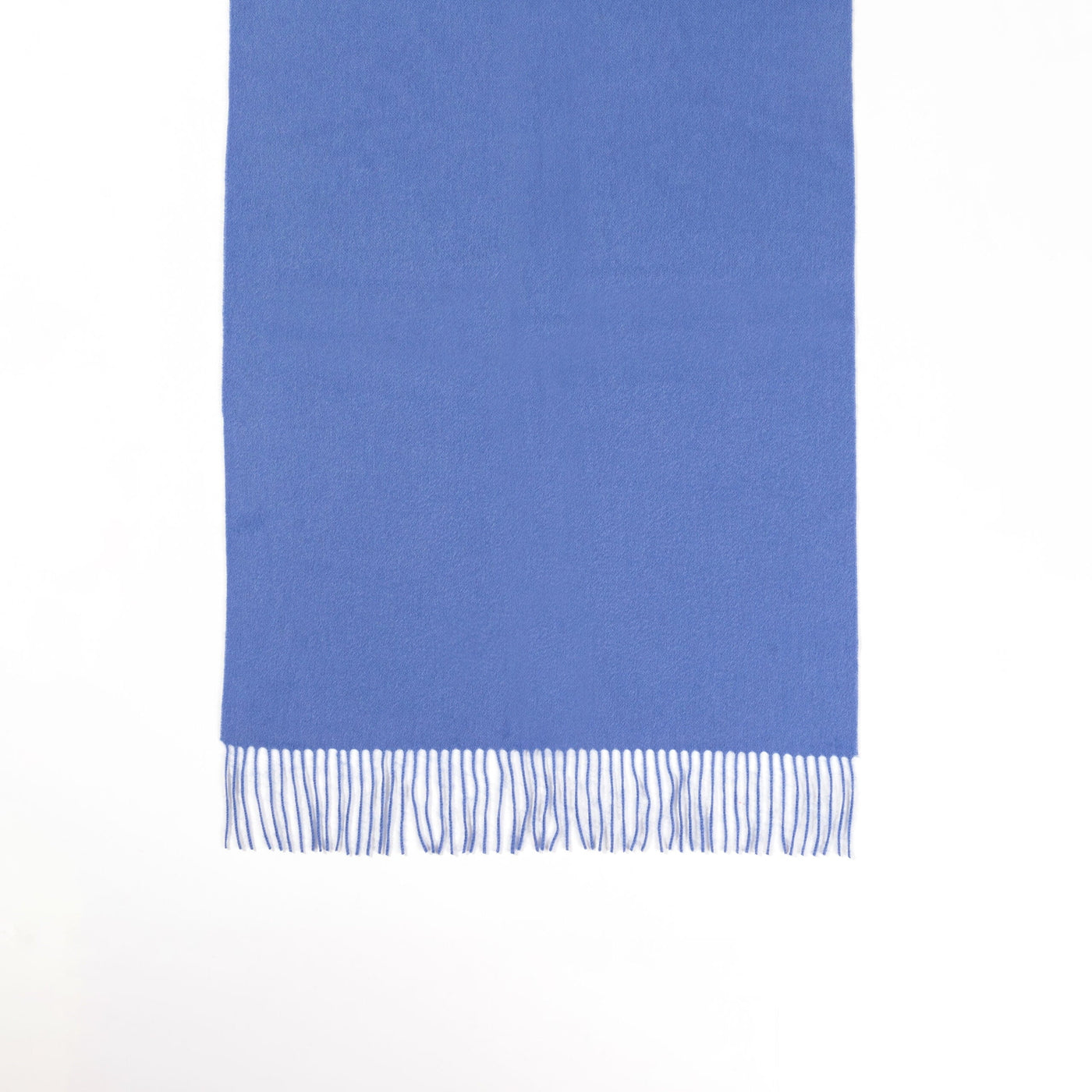 플레인 라이트 블루 스톨 100% 퓨어 램스울