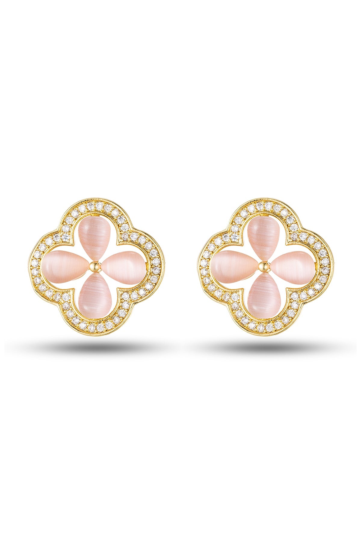 Scott Cashmere Exclusive Stud Earrings - Design-4