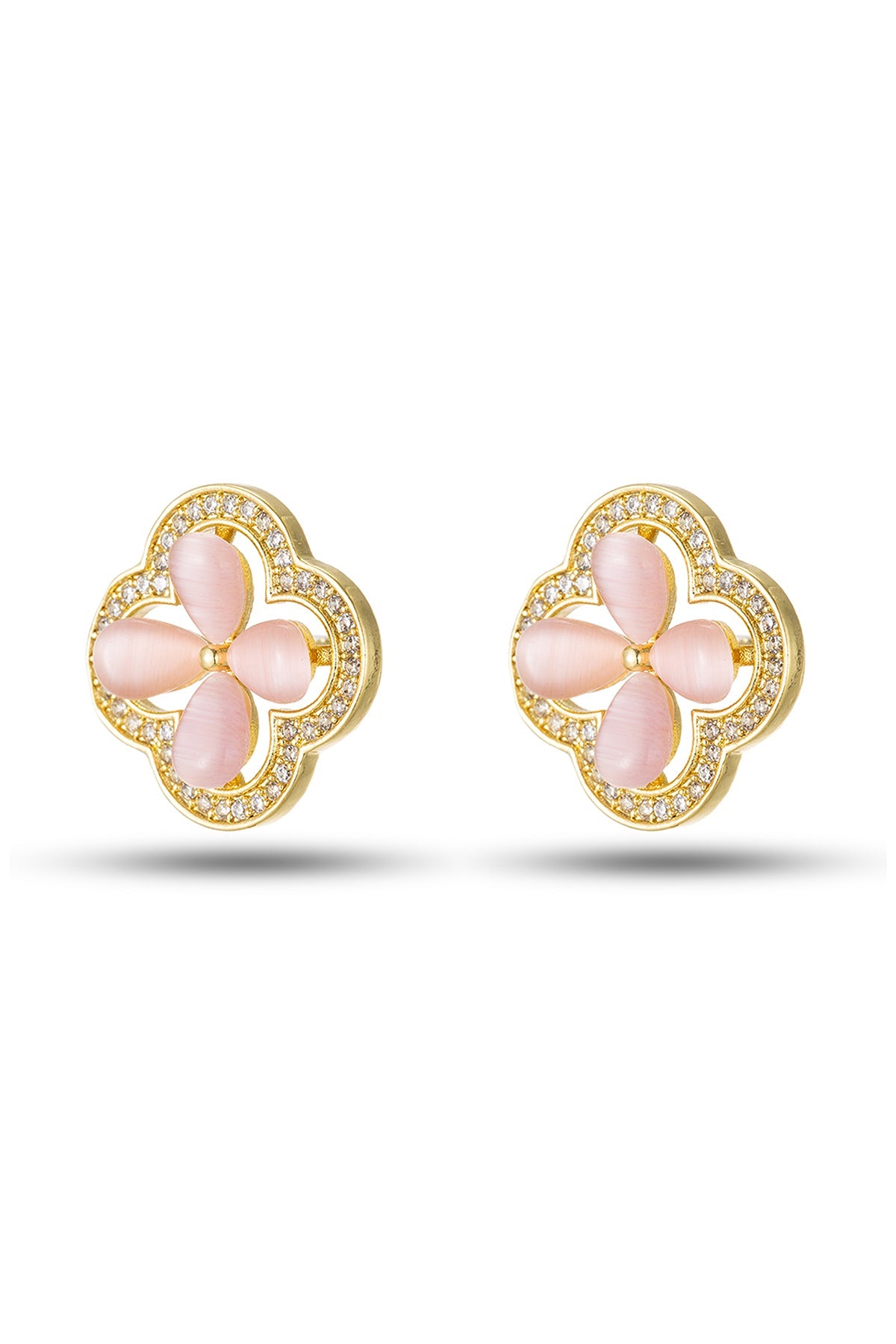 Scott Cashmere Exclusive Stud Earrings - Design-4