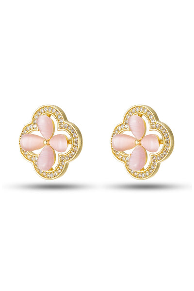 Scott Cashmere Exclusive Stud Earrings - Design-4
