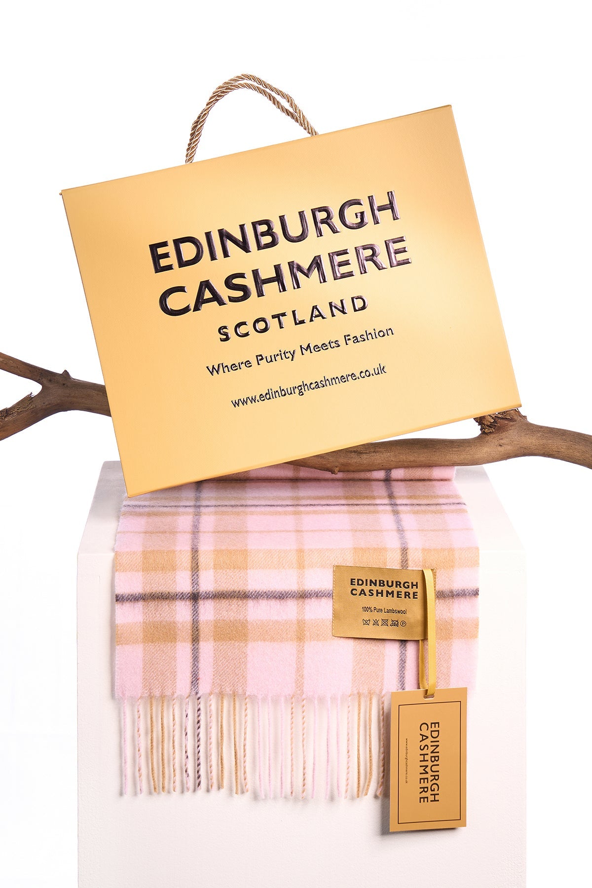 Luxury Scarf EC Check Exclusive Iconic Design