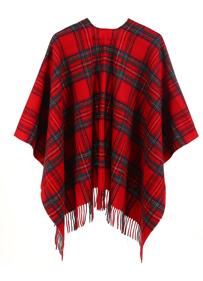 로얄 스튜어트 케이프 100% 퓨어 램스울