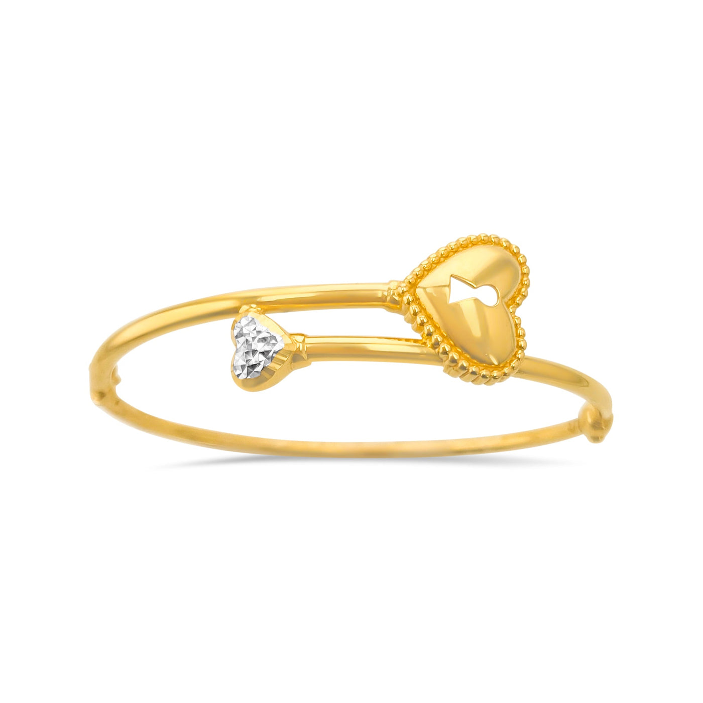 Scott Cashmere 22k Yellow-Gold and White-Gold - Bracelet Style 9