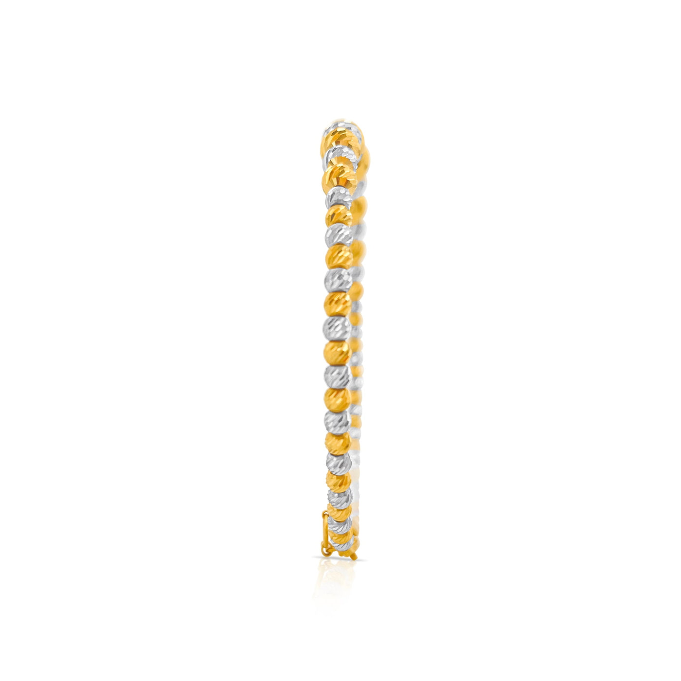Scott Cashmere 22k Yellow-Gold and White-Gold - Bracelet Style 12