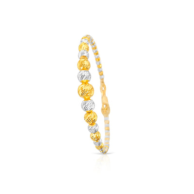 Scott Cashmere 22k Yellow-Gold and White-Gold - Bracelet Style 12