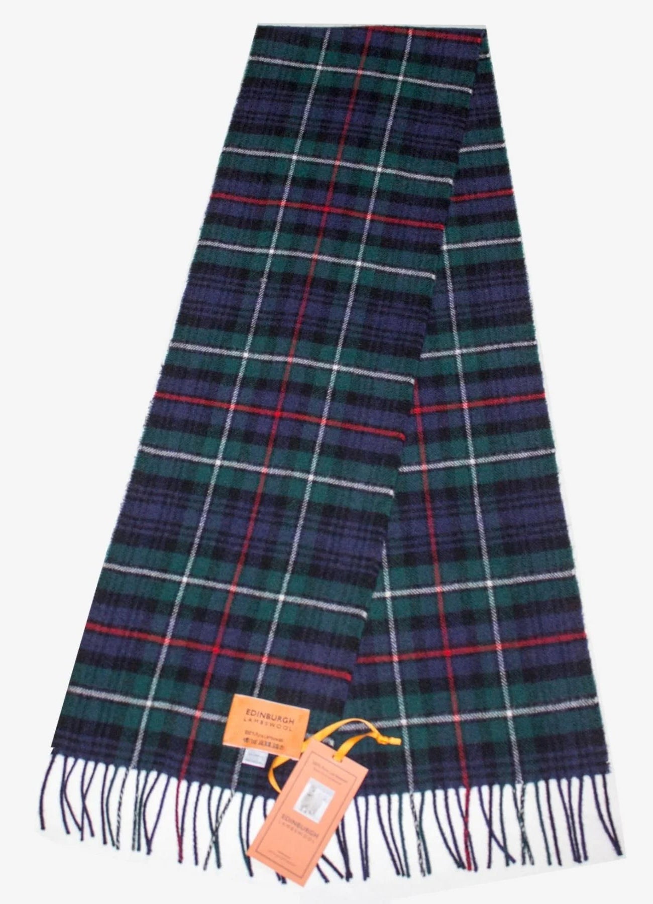 매켄지 스카프 - 스코틀랜드산 100% 순수 램스울