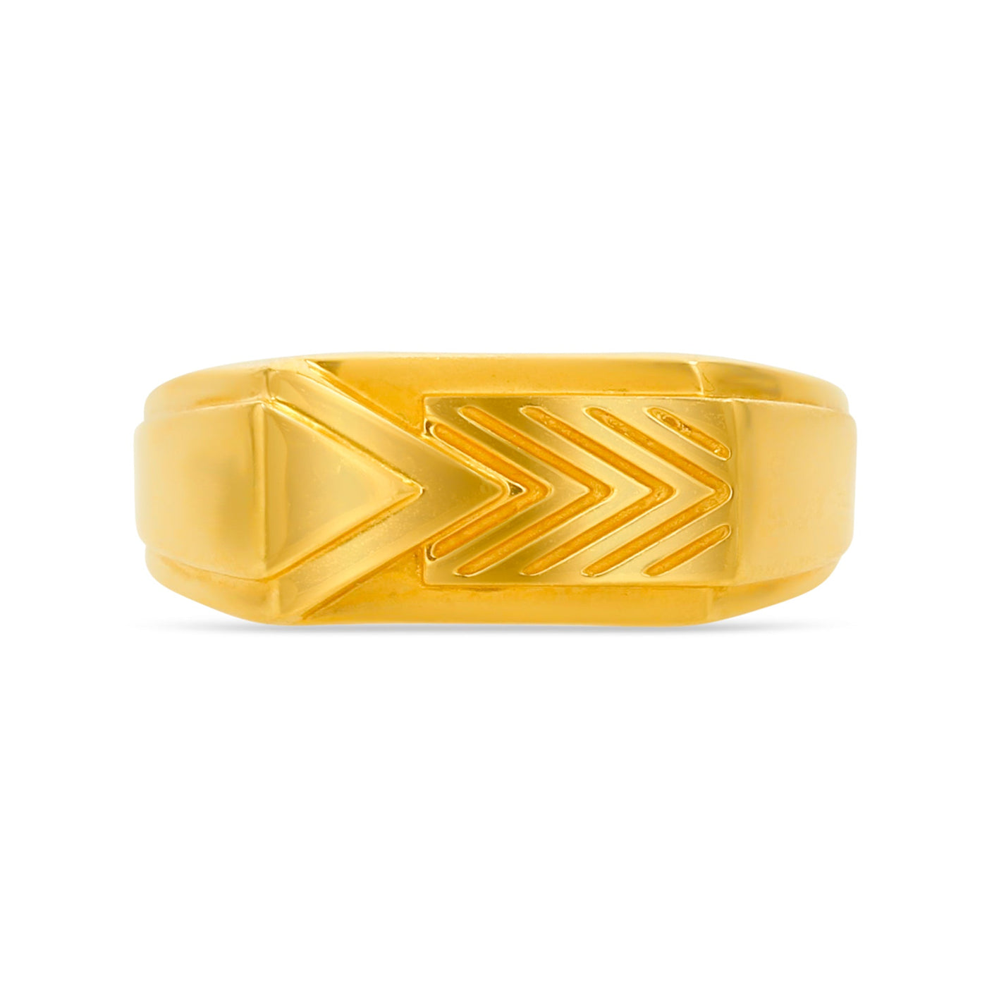 Scott Cashmere 22k Yellow Gold - Ring Style 62 (Men's Ring)