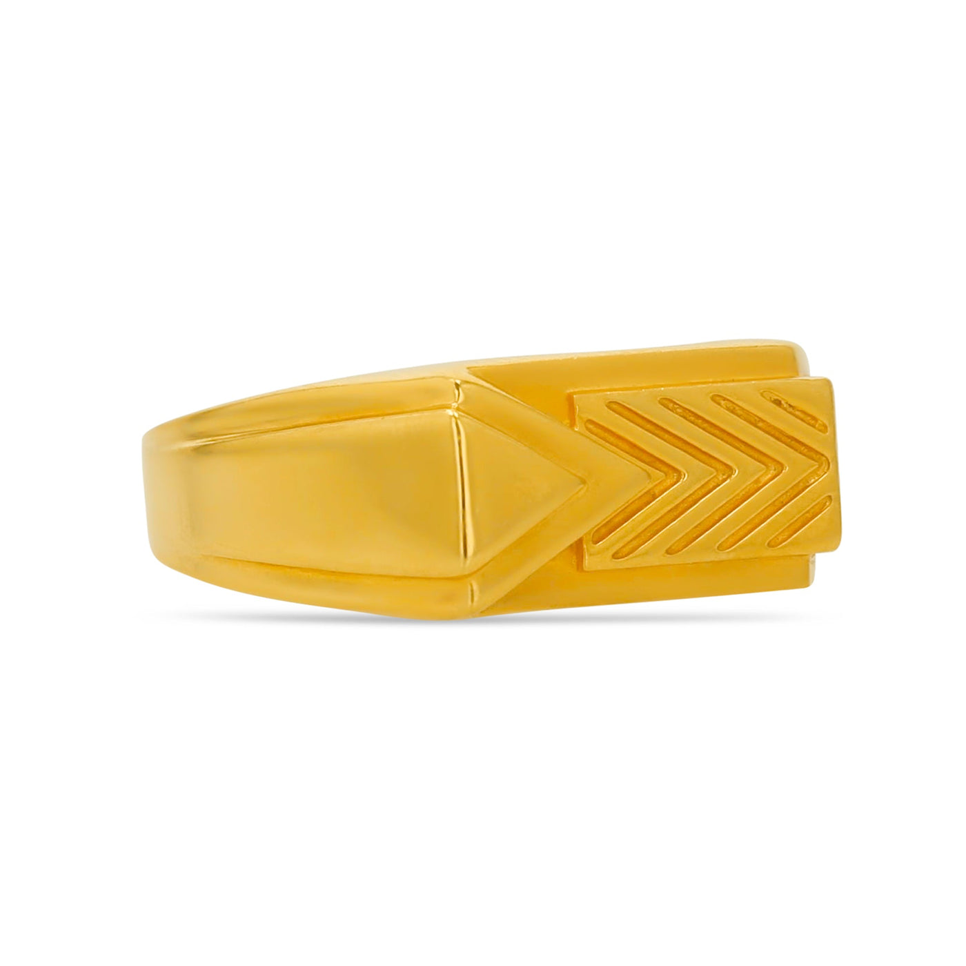Scott Cashmere 22k Yellow Gold - Ring Style 62 (Men's Ring)