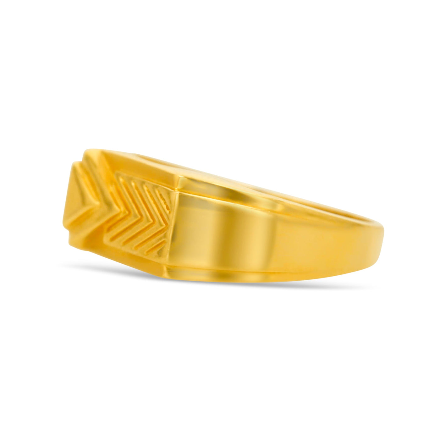 Scott Cashmere 22k Yellow Gold - Ring Style 62 (Men's Ring)