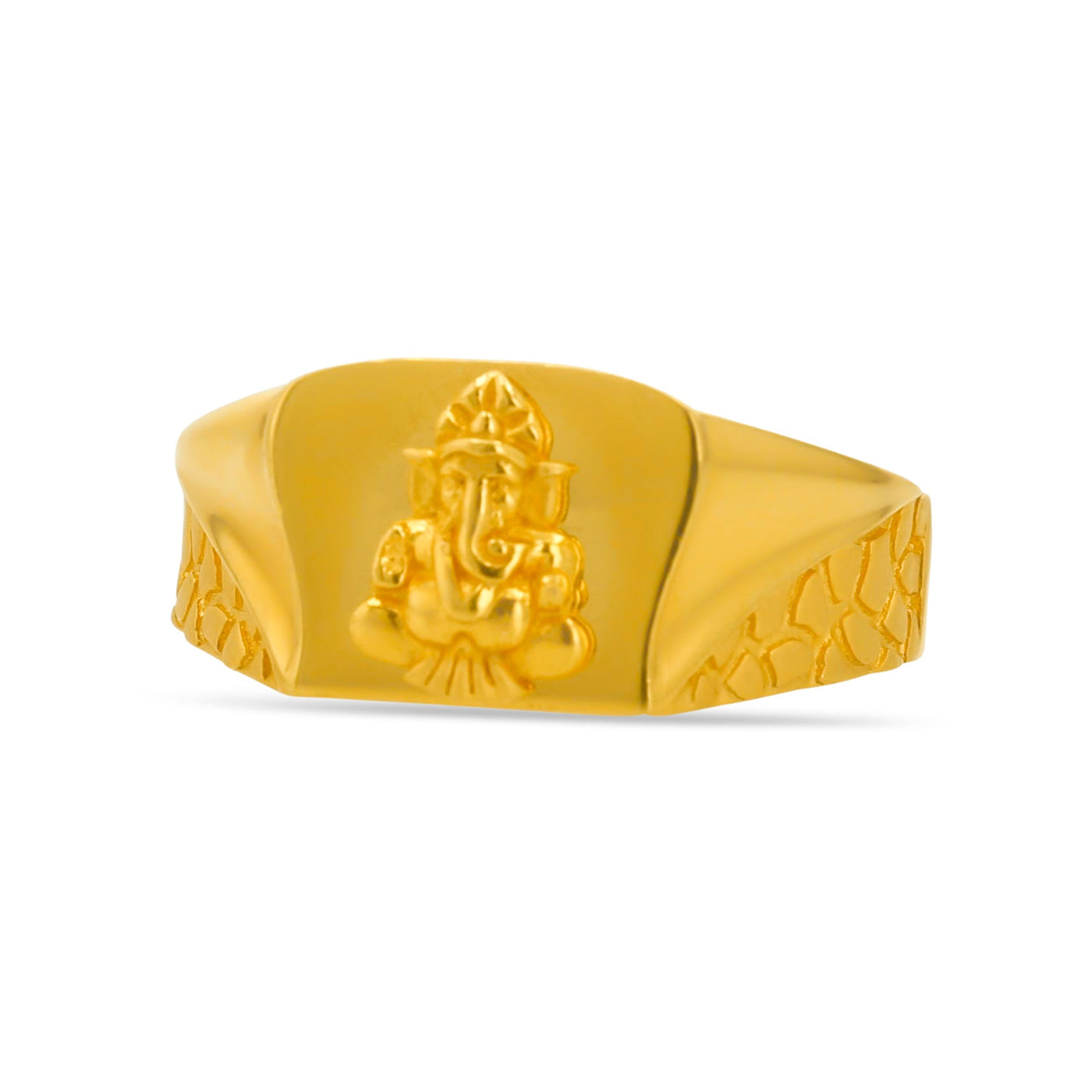 Scott Cashmere 22k Yellow Gold - Ring Style 65 (Men's Ring)