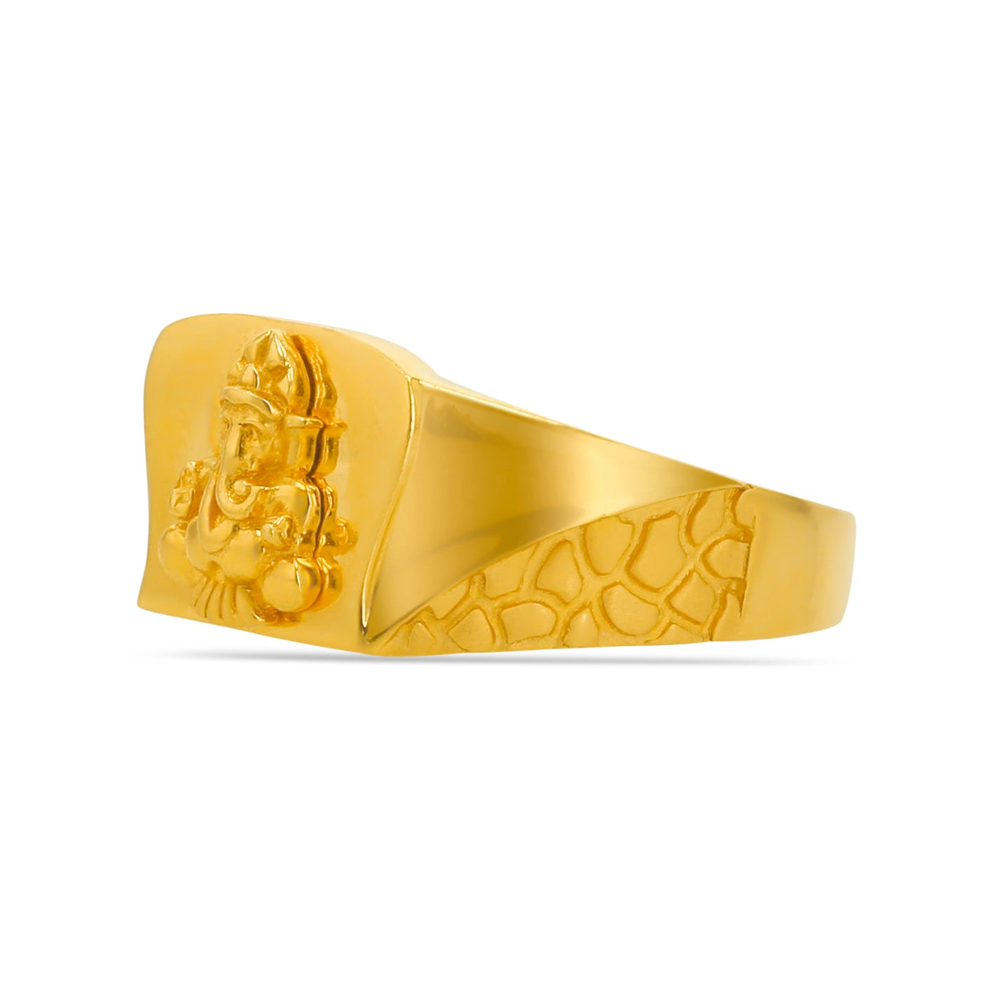 Scott Cashmere 22k Yellow Gold - Ring Style 65 (Men's Ring)