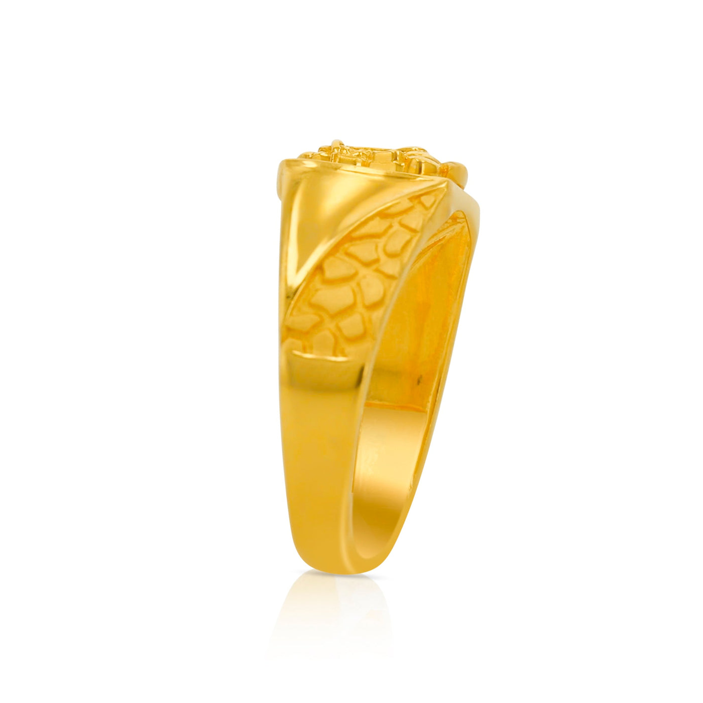 Scott Cashmere 22k Yellow Gold - Ring Style 65 (Men's Ring)