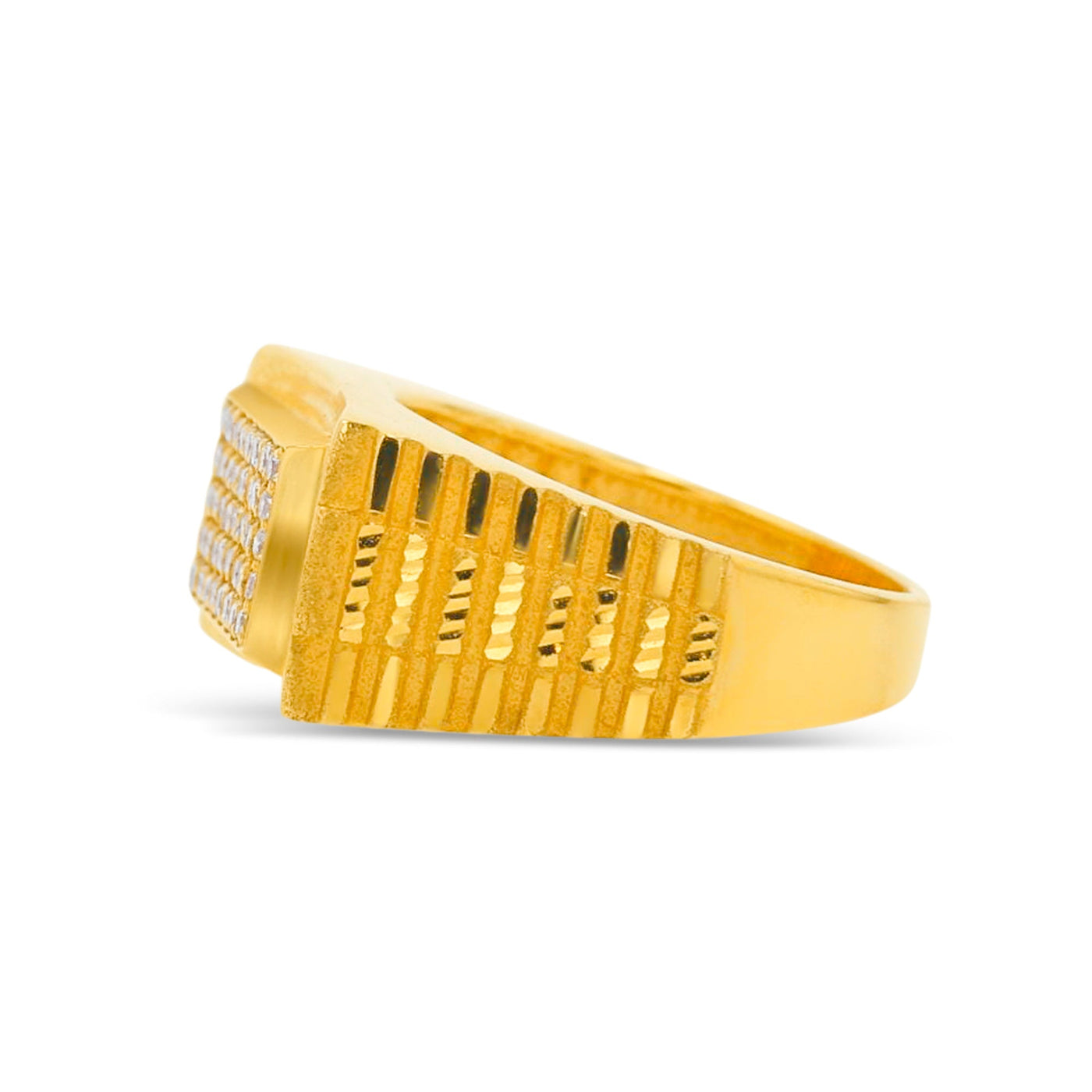 Scott Cashmere 22k Yellow Gold - Ring Style 66 (Men's Ring)