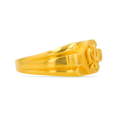 Scott Cashmere 22k Yellow Gold - Ring Style 60 (Men's Ring)